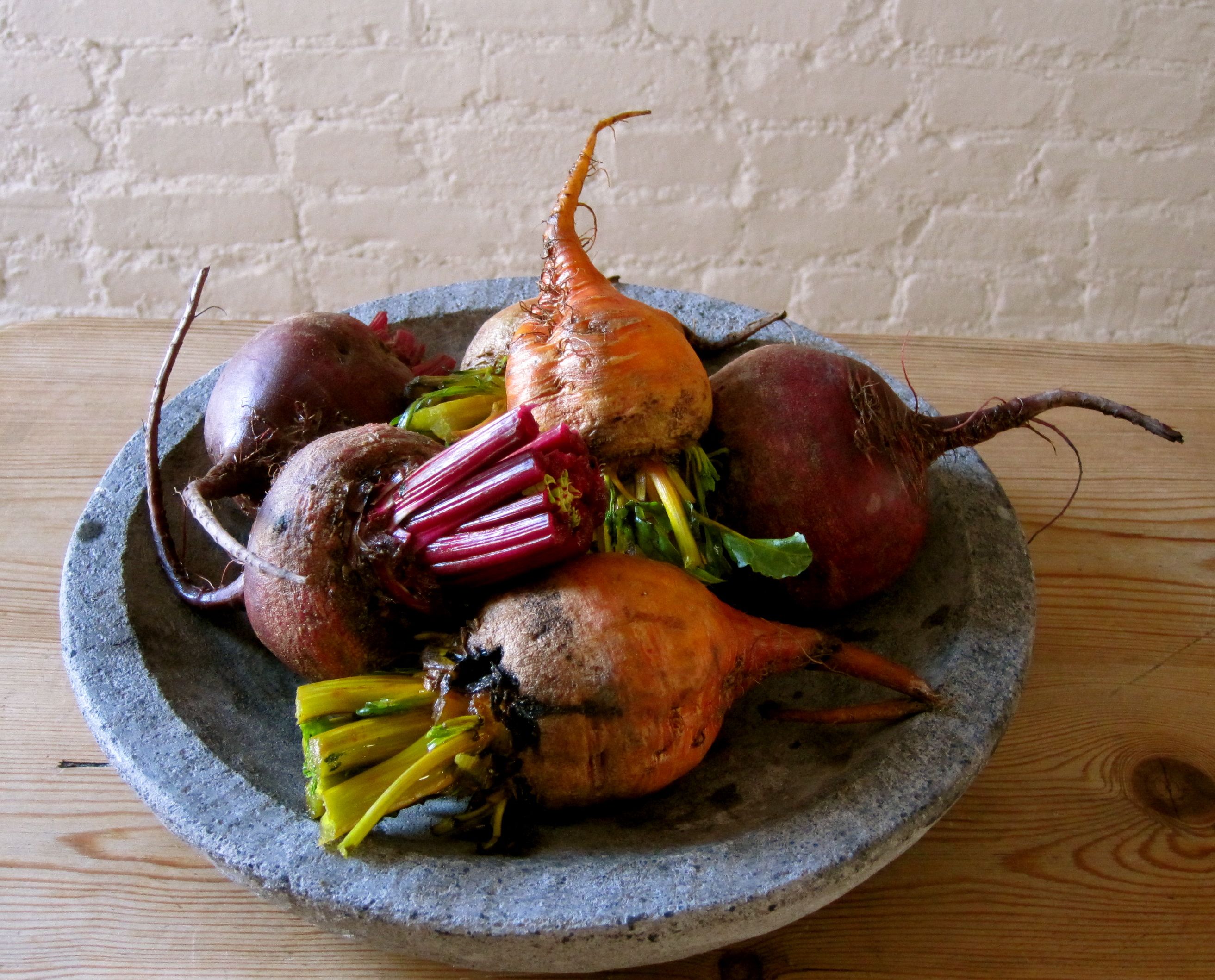 Beet Barley Risotto With Wilted Beet Greens - Amy Chaplin