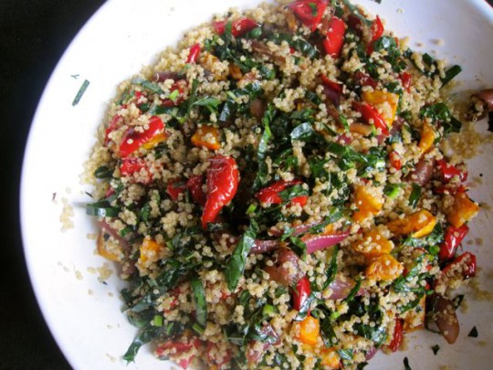 Autumn quinoa salad