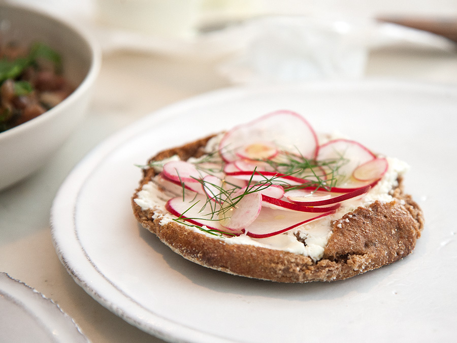 Beans and greens, and a tartine Amy Chaplin
