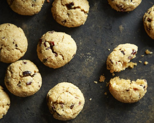 The Sprouted Kitchen’s Almond meal cookies with coconut and cacao nibs