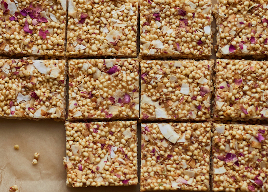SESAME ROSE + MILLET BAR Amy Chaplin